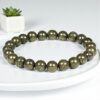 Raw Pyrite Bracelet | Certificate of Authenticity | Attracts Money and Boost Confidence | Astrology Bracelet for Men and Women | Beautifully Crafted with Healing Crystals