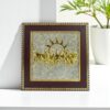 7 Horses on Raw Pyrite Frame - Image 3
