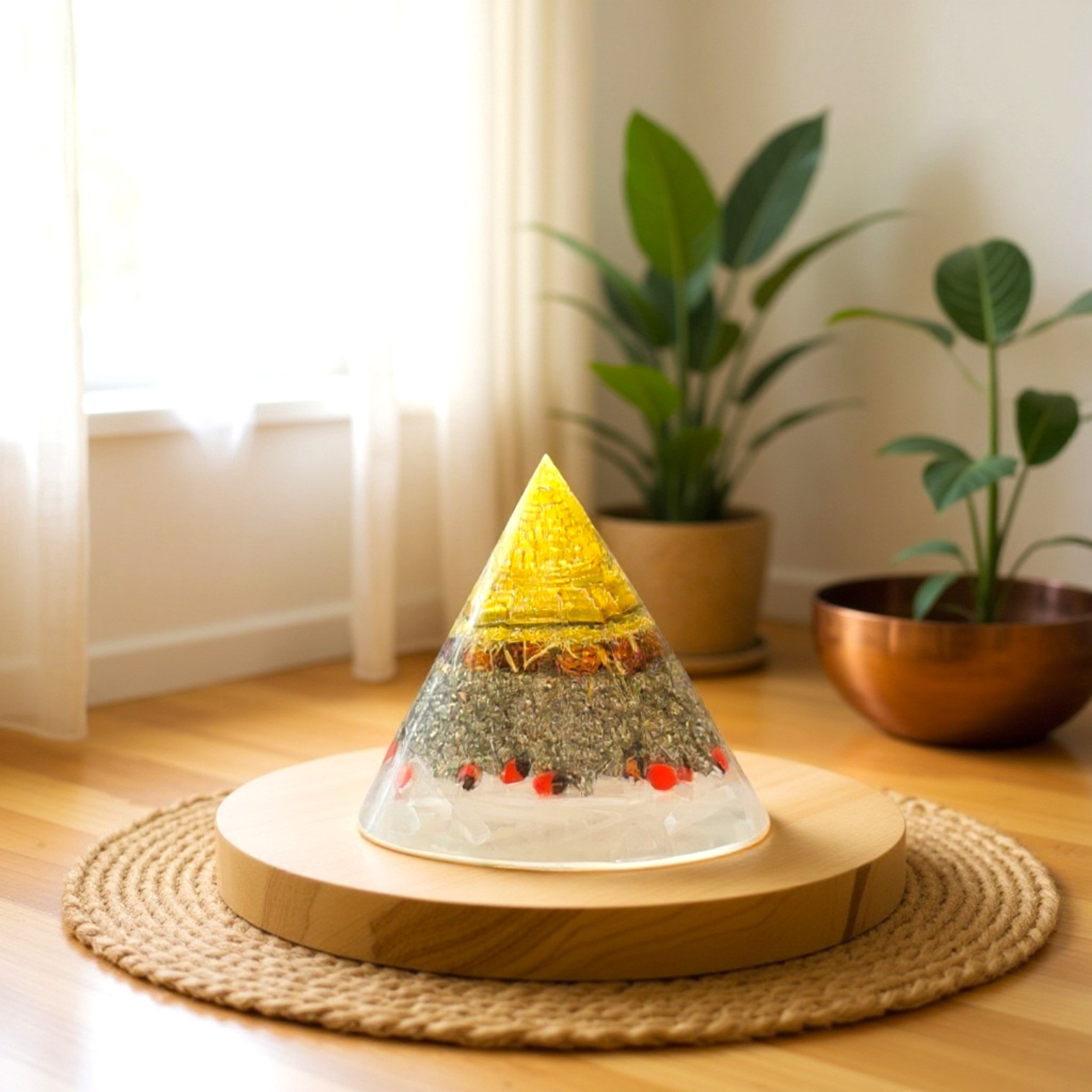 Dhan Laxmi Pyramid (3) SELF CHARGING DHAN LAXMI WEALTH PYRAMID - Image 1