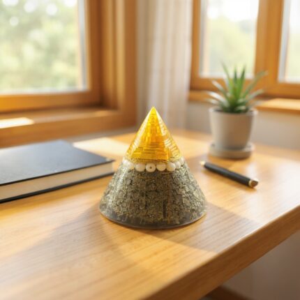 PYRITE MONEY ATTRACTION CONE PYRAMID